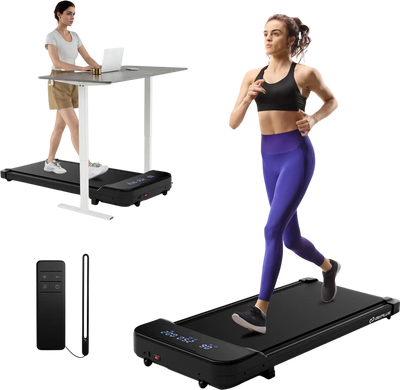 Costway 2.5HP Under Desk Treadmill Walking Pad Remote Control 39146827 New