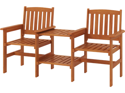 Costway 2-Seater Outdoor Patio Furniture Set w/ 1.57