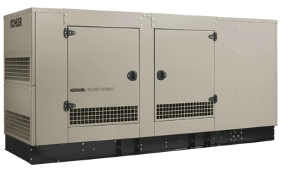 Kohler KG100R-QS 100KW 120/240V Single Phase Standby Generator Steel New