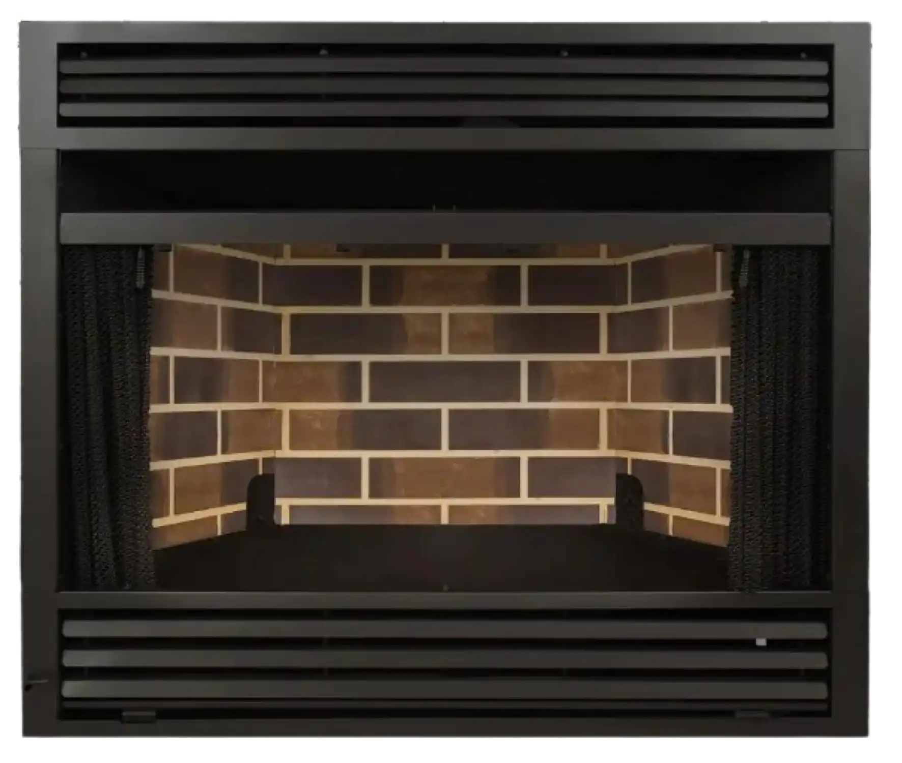 Pleasant Hearth Universal Circulating Zero Clearance 32 in. Ventless Dual Fuel Fireplace Insert New