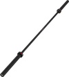 7FT Olympic barbell with premium knurling and 2000 lbs capacity, ideal for squats and home gym workouts.