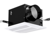 200 CFM Bathroom Exhaust Fan with Metal Housing and 6 Inches Duct for 200 Sq.Ft