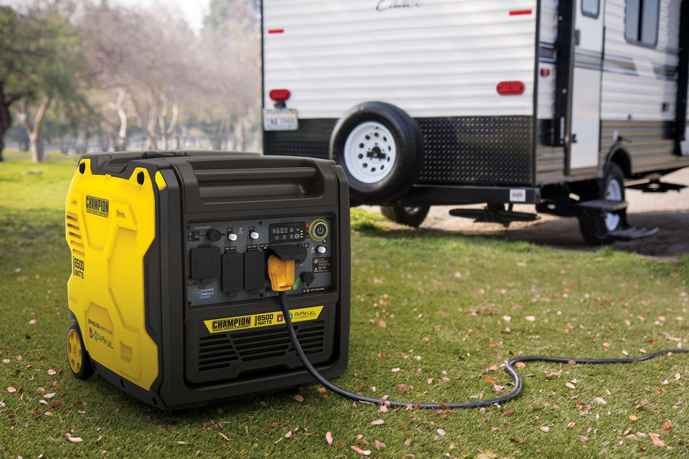 Champion 201536 6500W/8500W Generator Dual Fuel Gas Propane Inverter Low THD 50A CO Shield Remote Start New