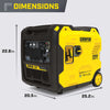 Champion 201537 6500W/8500W Generator Tri Fuel Gas Propane Natural Gas Inverter Low THD 50A CO Shield Remote Start New