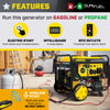 Champion 201544 11000W/14000W Generator Dual Fuel Gas Propane 50A CO Shield Remote Start New