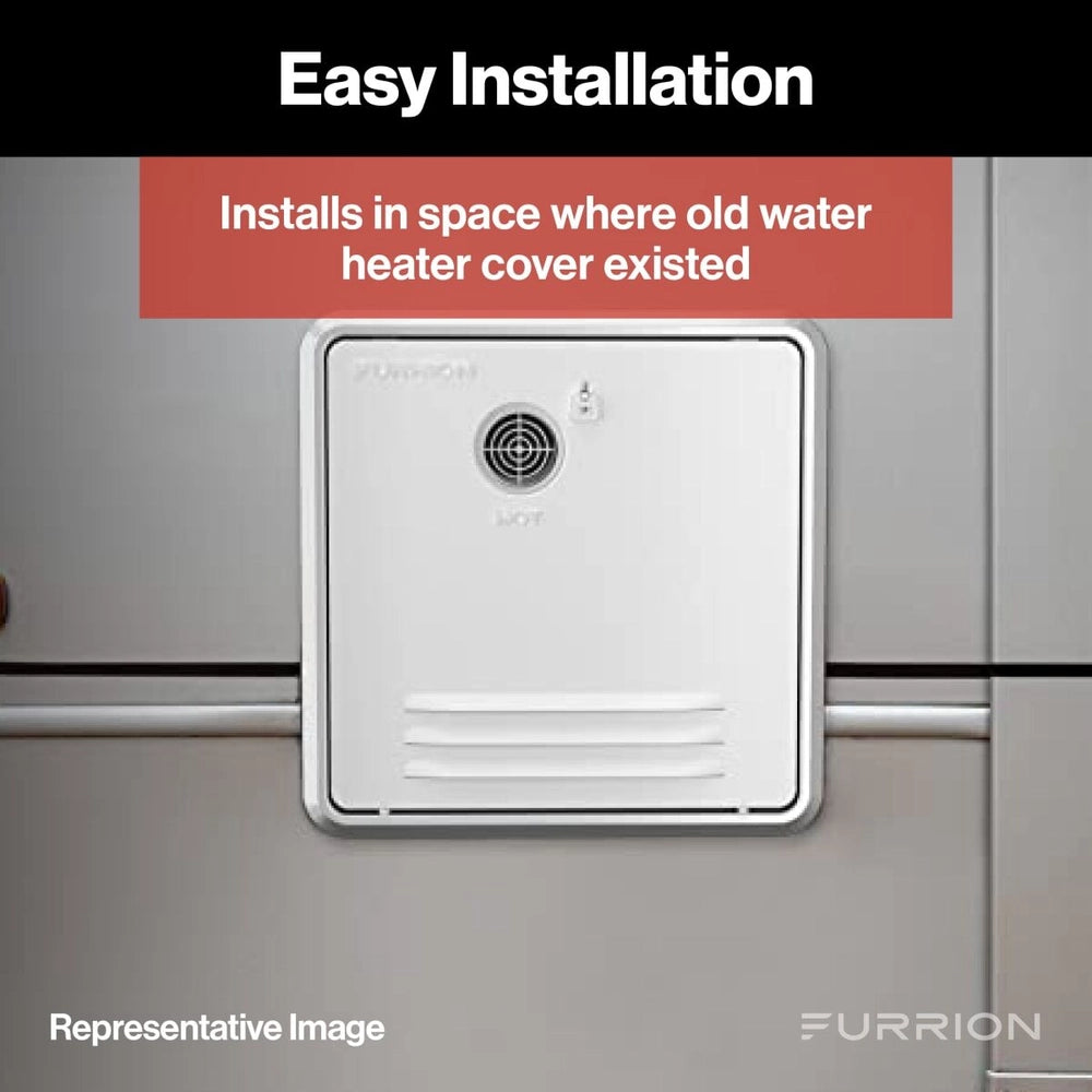 Furrion Retrofit Door 16.1" x 16.1" for Tankless RV Water Heating System Black New