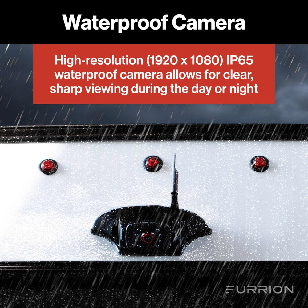 Furrion Vision S+ RV Backup Camera System 5" Monitor Rear Sharkfin Camera New