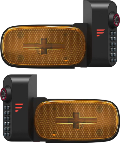 Furrion Vision S+ RV Observation System Left & Right Side Cameras with LED Marker Lights New