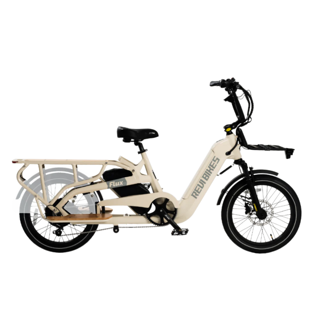 Revi Bikes Flux E-Bike Lithium Ion 48V 15Ah 750W 55 Mile Range 25 MPH New