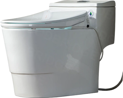 WOODBRIDGE T-0047 Toilet with Advanced Smart Bidet Dual Flush 1.1/1.6 GPF New