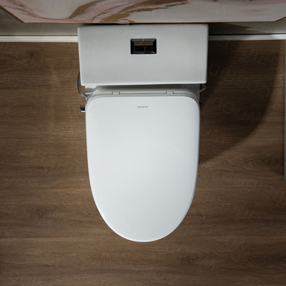 WOODBRIDGE T-0047 Toilet with Advanced Smart Bidet Dual Flush 1.1/1.6 GPF New