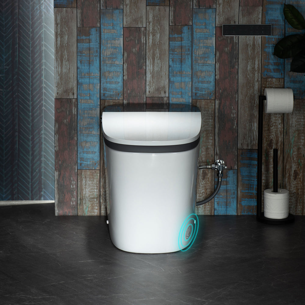 WOODBRIDGE B0930S Smart Bidet Toilet Dual Flush 1.1/1.6 GPF Auto Open/Close Heated Seat New