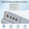 WOODBRIDGE Intelligent Toilet Dual Flush 0.8/1.6 GPF Wall Hung with Bidet Function Concealed Tank New