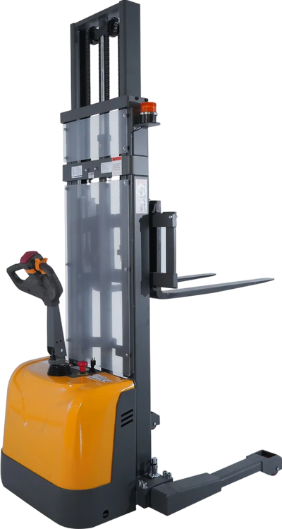 Apollolift A-3047 Full Electric Walkie Stacker w/ Straddle Legs 3,300 Lbs Cap. 118
