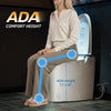 WOODBRIDGE Smart Bidet Toilet Auto Open & Close, Auto Flush, Foot Sensor, Cleaning Foam Dispenser, Heated Seat and ADA Chair Height Design, EBT230