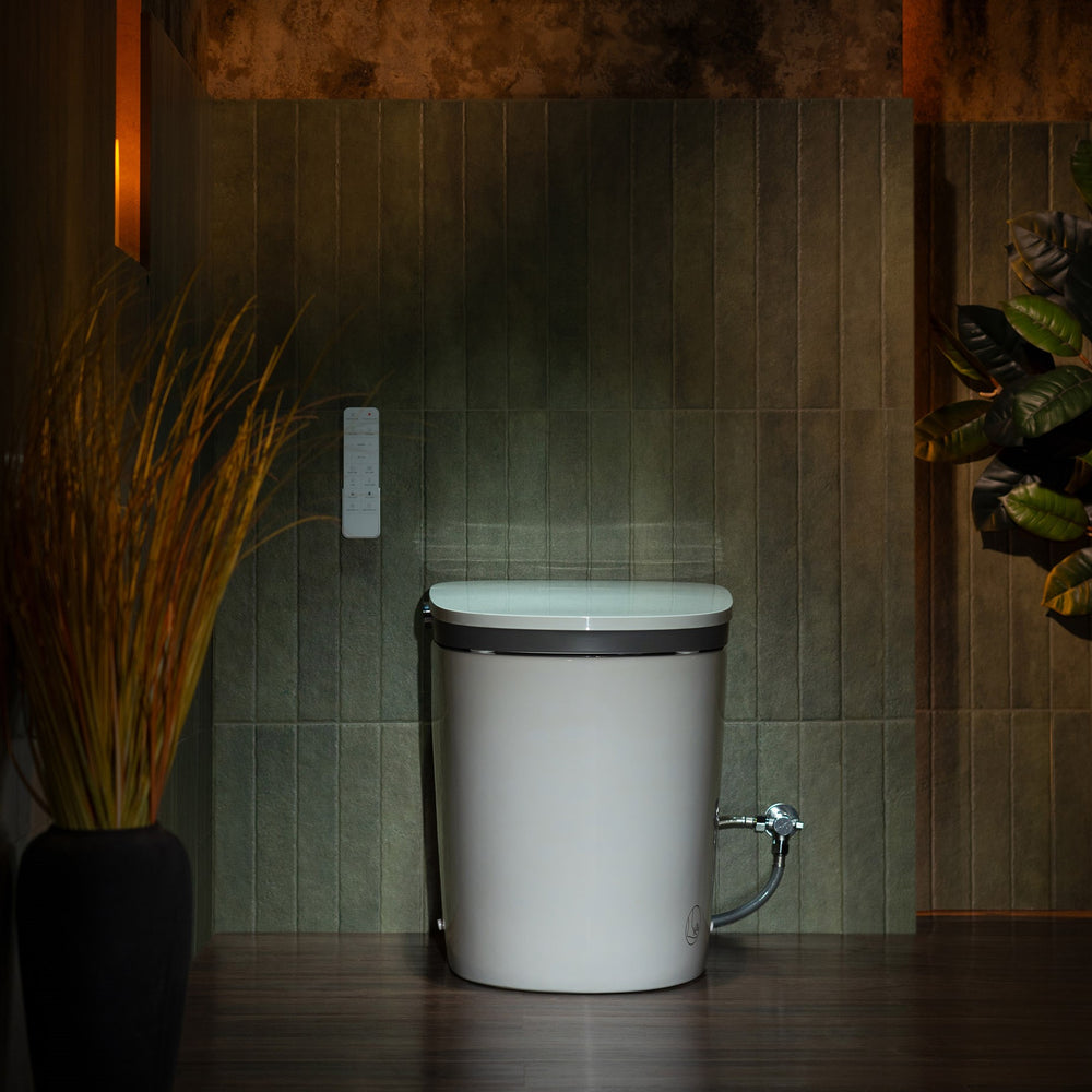 WOODBRIDGE EBT350 Smart Bidet Toilet Auto Open/Close Foot Sensor Heated Seat New
