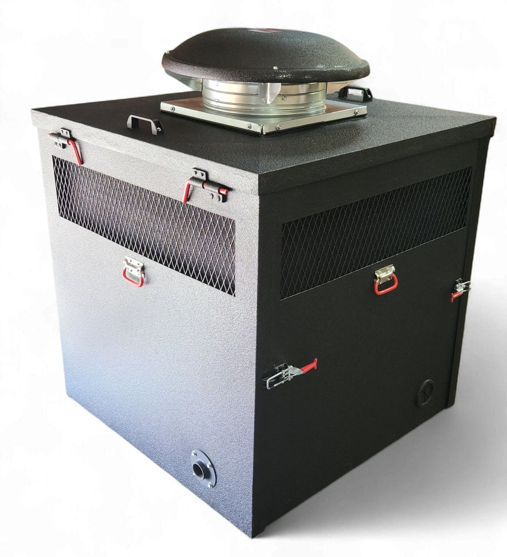 Zombiebox Lite Large Generator Enclosure Package with Box ZPipe Base Mat New