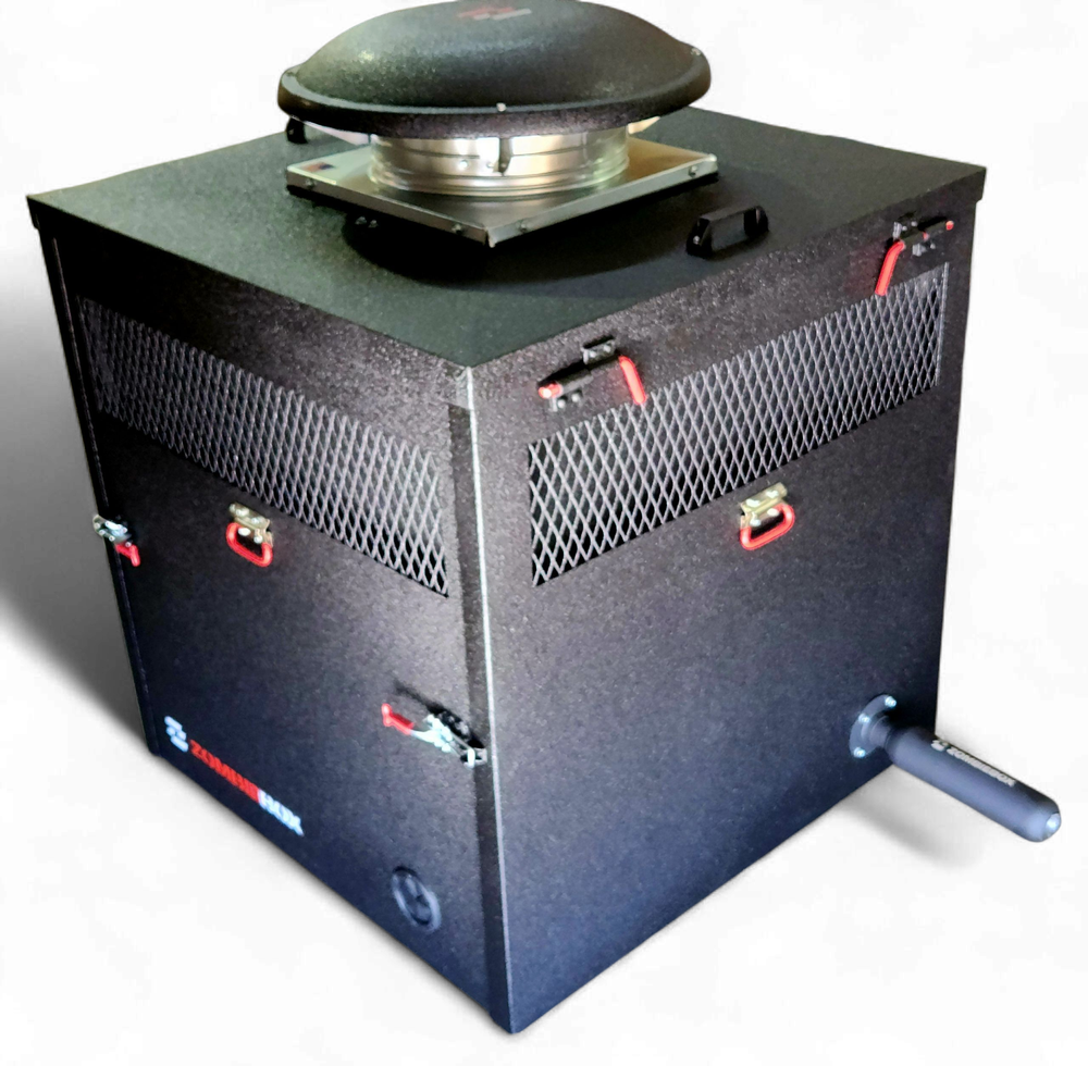 Zombiebox Lite Large Generator Enclosure Package with Box ZPipe Base Mat New