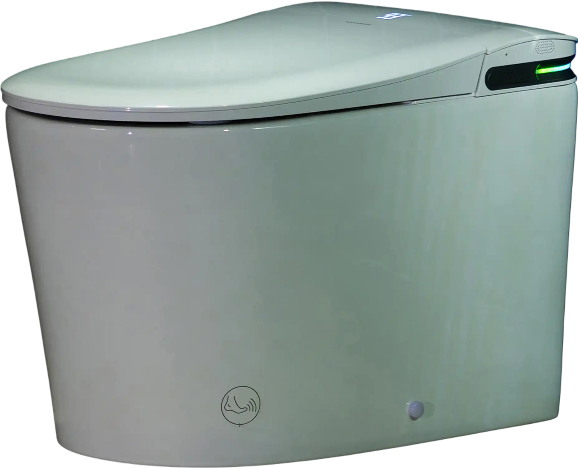 WOODBRIDGE GT071 Smart Bidet Toilet 1.28 GPF Zero Pressure System Auto Open Close Foot Sensor Air Dryer New