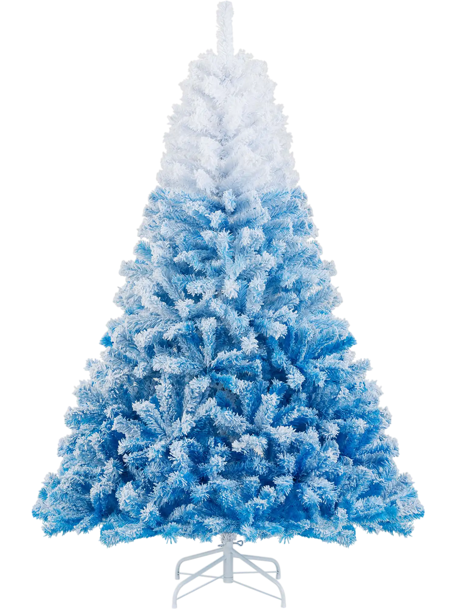Costway Artificial Christmas Tree Folding Metal Stand 24928011 New