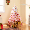 2025 New Artificial Christmas Tree with Folding Metal Stand and 456 Branch Tips-5FT - Gallery View 1 of 10