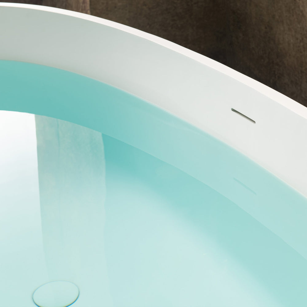 WOODBRIDGE MST0805 Freestanding Bathtub 71" Matte White New