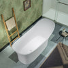 WOODBRIDGE MST0806 Freestanding Bathtub 71" Matte White New