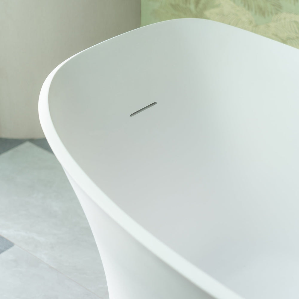 WOODBRIDGE MST0806 Freestanding Bathtub 71" Matte White New