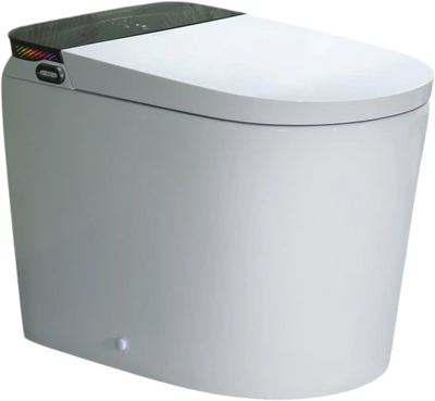 WOODBRIDGE GT076 Smart Bidet Toilet 1.28 GPF Auto Open Close Heated Seat Foam Shield New