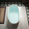 WOODBRIDGE B0044-2.0 Freestanding Solid Surface Stone Resin Bathtub 61" Matte White New