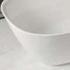 WOODBRIDGE B0048-2.0 Contemporary Freestanding Solid Surface Stone Resin Bathtub 67" Matte White New