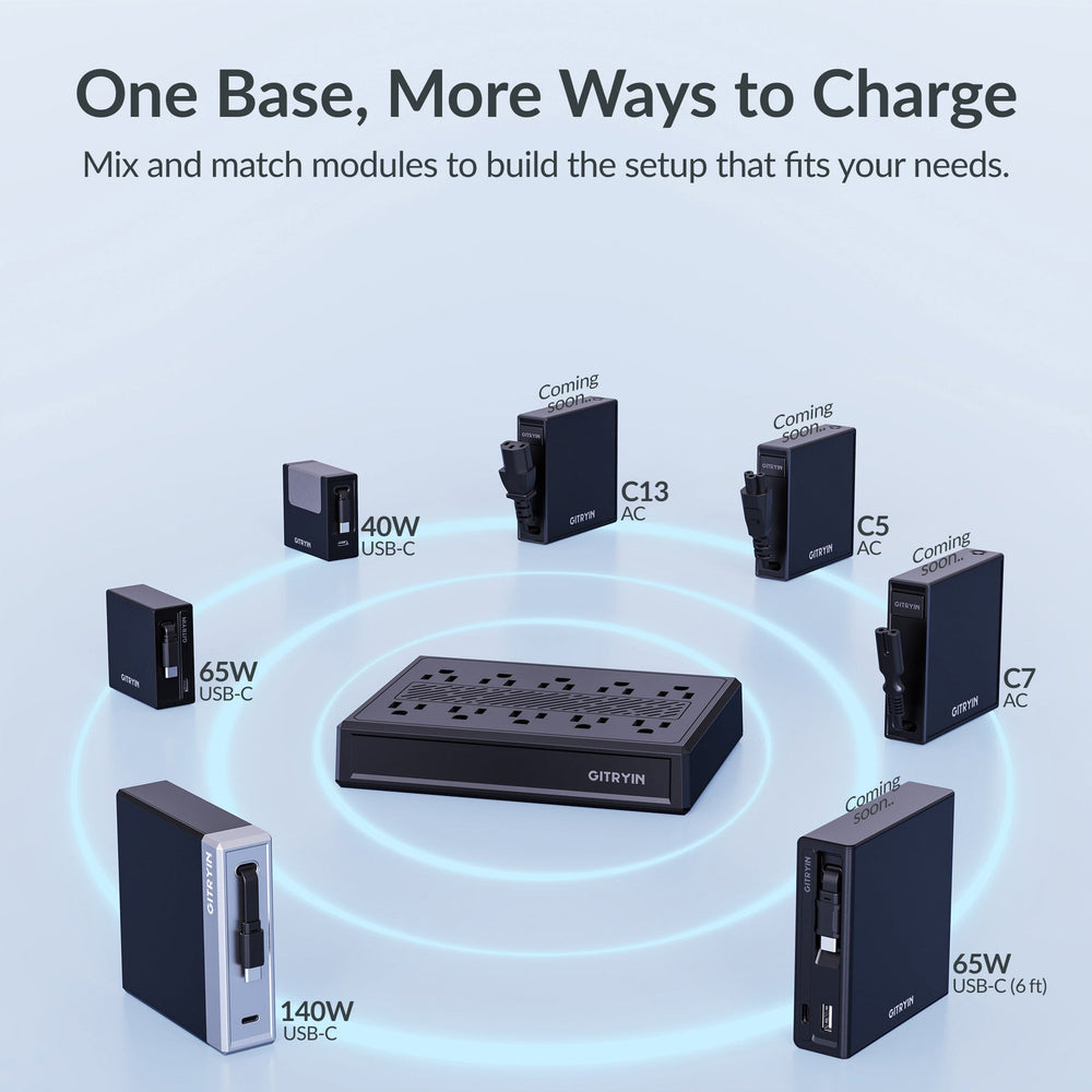 Giraffe Tools Modular Charging Station with Smart Cooling Fan 1875W New