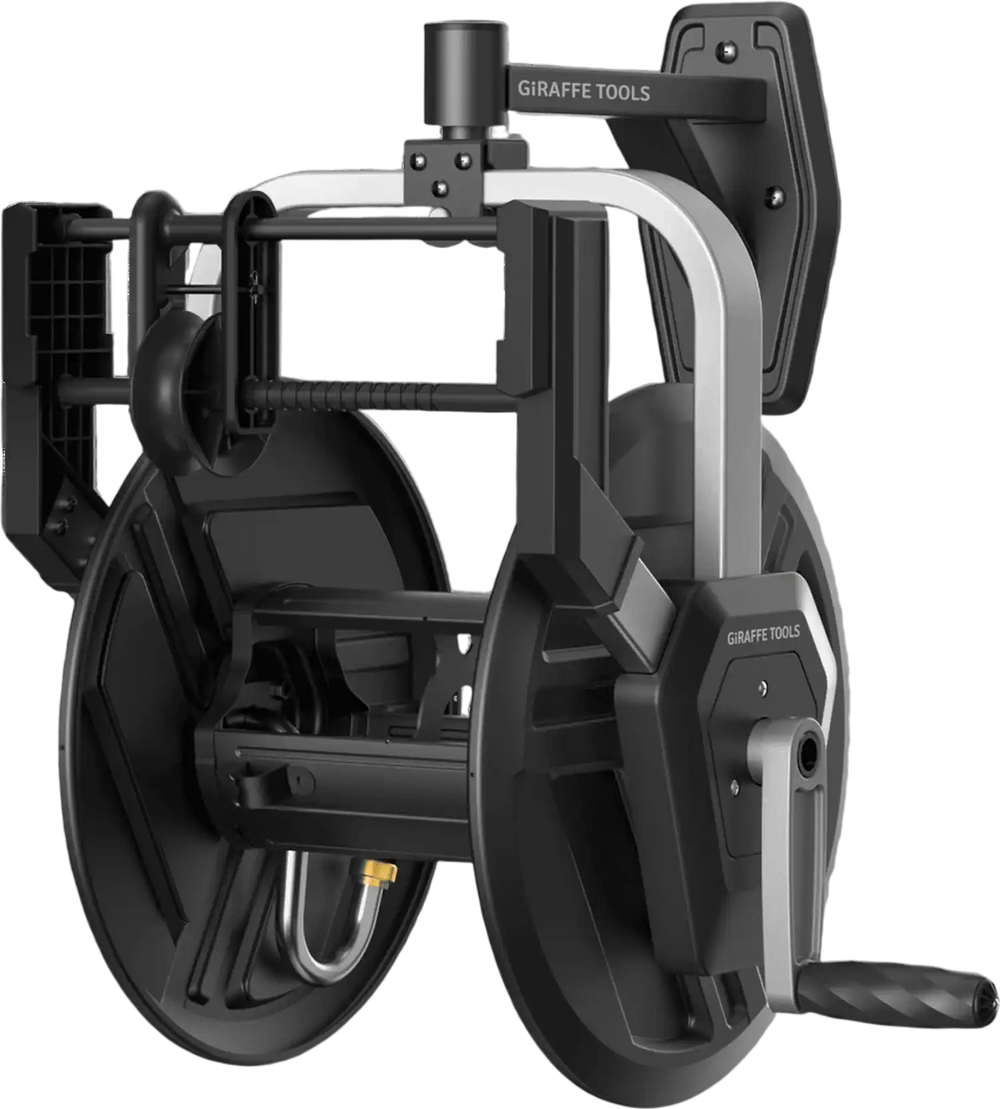 Giraffe Tools Swivel Wall Mounted Hose Reel 125 ft of 5/8 in. Hose Capacity New