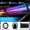 20-inch LED-lit bike with 7-mode frame light, wireless speakers, and bright front light for enhanced visibility and fun.