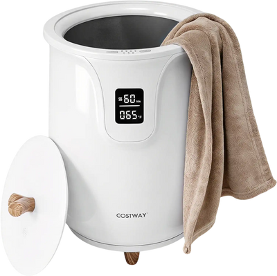 Costway 20L Large Blanket & Towel Warmer Bathroom Dryer 3 Heat Levels 38372920 New