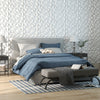 3D wall panels with decorative diamond patterns in white, made from premium PVC, ideal for creative DIY decor.