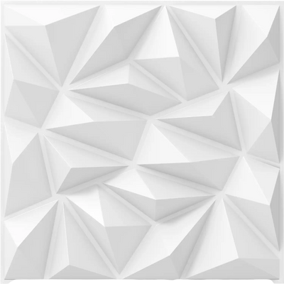 Costway 20-Pack 3D Diamond Pattern Wall Panels 65460393 New