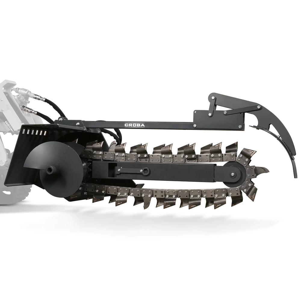 20'' Cutting Depth Mini Skid Steer Trencher