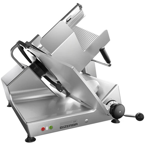Bizerba Restaurant Slicer Manual with 13" Grooved Vacuum Release Blade 1/2 HP GSPV2-150-GVRB New