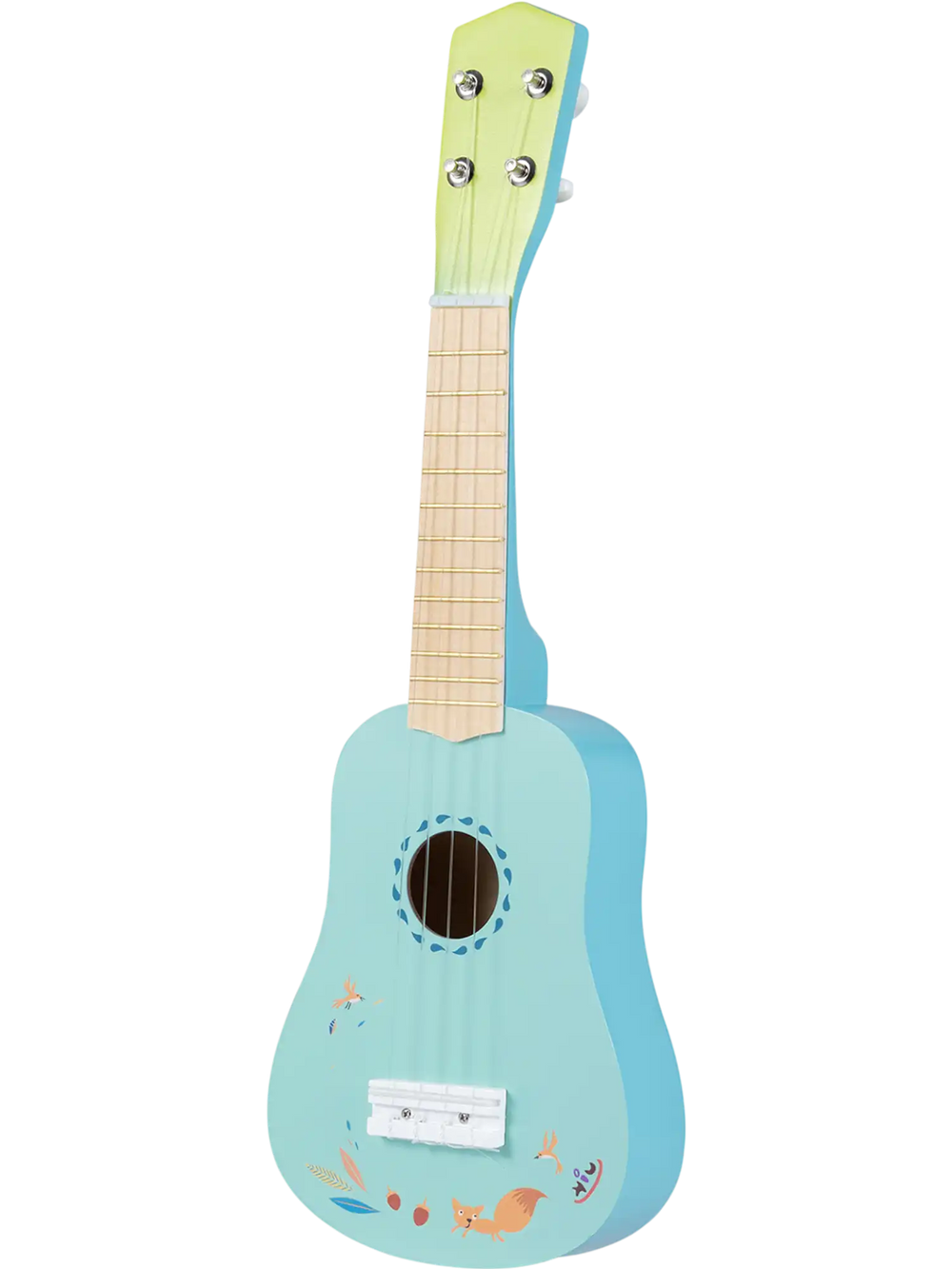 21 Inch Ukulele Guitar for Kids with Basswood Body for 3+ Years Old