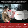 21-inch white water punching bag with adjustable chain, designed for enhancing boxing skills and fitness in various.
