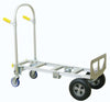 Wesco 220000 Spartan Jr Aluminum Hand Truck 2-in-1 Convertible with Pneumatic Wheels New