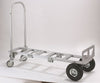 Wesco 219999 Spartan Sr Aluminum Hand Truck 2-in-1 Convertible with Rubber Wheels New