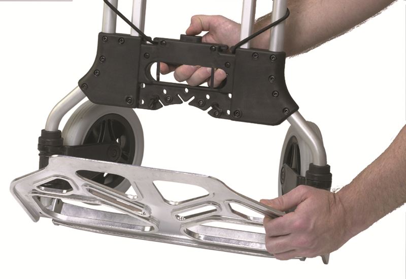 Wesco 220650 Mega Mover Folding Hand Truck 550 Lb. Capacity Aluminum New