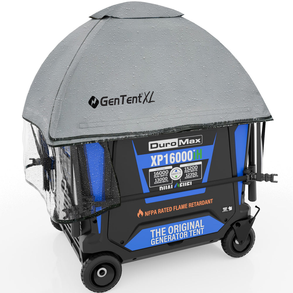 GenTent XL Inverter Kit for Fully Encased Generators Weatherproof Running Tent Cover New