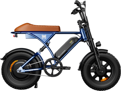 Cycrown Run Mini Electric Bike Vintage Moped 750W 22 MPH 30 Mile Range 36V New