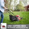 Powersmart DB2194SR 3-In-1 Self-Propelled Lawn Mower 21" 170cc Gas Red New