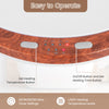 Control panel of the 23L luxury towel warmer with temperature and timer buttons for easy operation and customization.