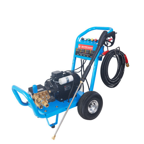 Canpump Electric Pressure Washer: 4 hp Nicolini Motor 240 V, Total Stop System