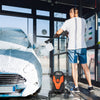 2400 PSI Electric Pressure Washer with 4 Universal Wheels-Orange - Gallery View 1 of 9
